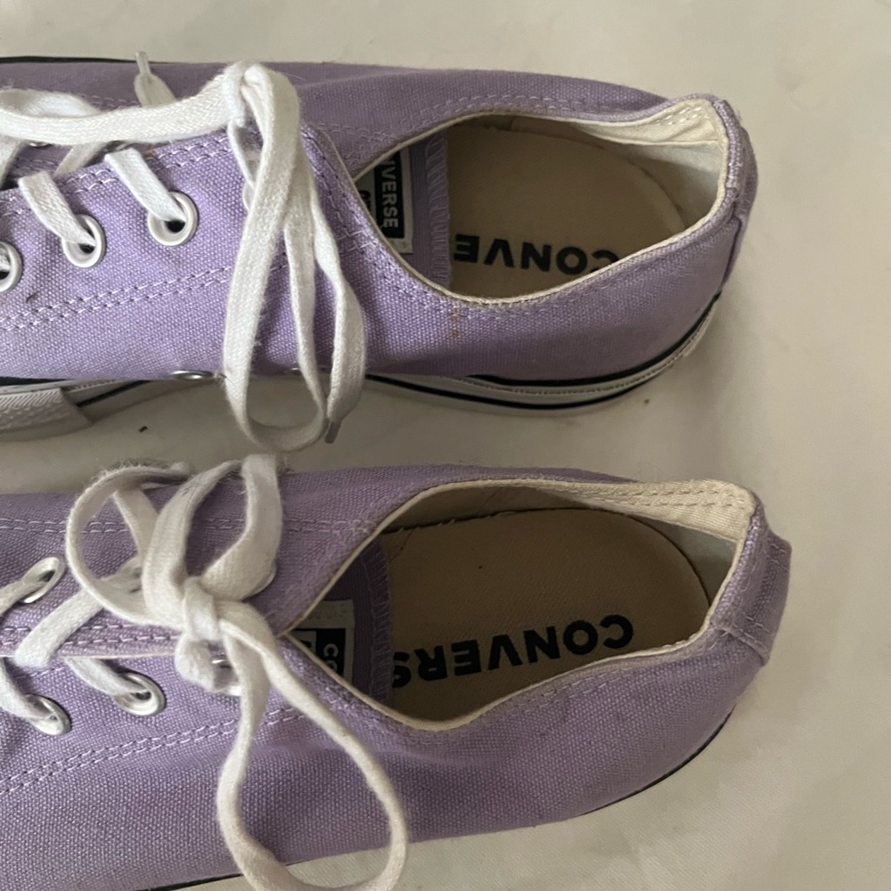 rare lilac converse platforms in size US 10 women’s - Picture 13 of 15